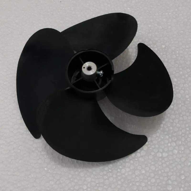 Freezer parts plastic fan blade 16cm diameter  4 blades 4mm central hole IS3215EAB