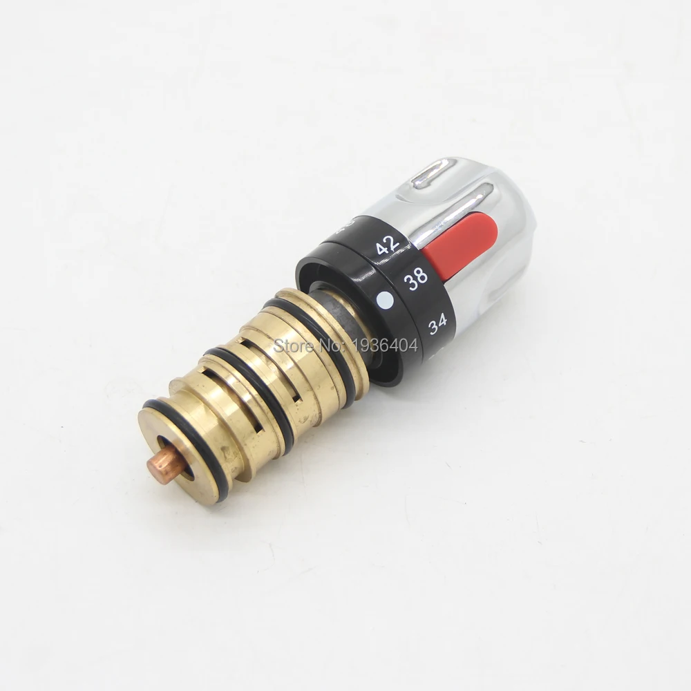 Newest Retail Brass Thermostatic Mixing Valve, Pipe Thermostat Valve, Control the Mixing Water Temperature H2