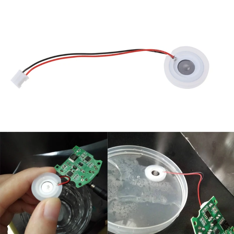 D16mm 108KHz Ad Ultrasuoni Creatore della Foschia di Atomizzazione Trasduttore Umidificatore In Ceramica