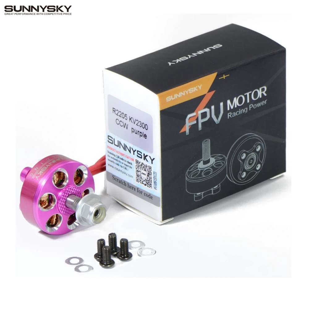 4set/lot Sunnysky R2205 2205 2300KV Brushless Motor 2CW 2CCW For RC Models Multicopter Frame Racing drone Propeller Spare Part