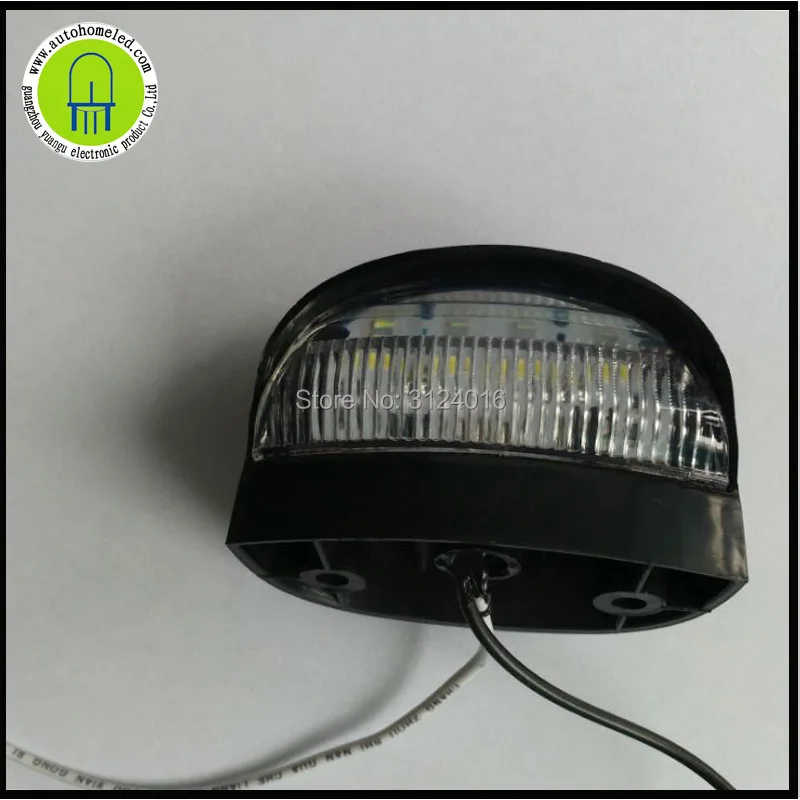 

1PC x dahosun LED License Lamp for Motorcycle Truck Automotive Trailer RV Lorry Caravan 12V 24V with E-mark RoHS Certificate