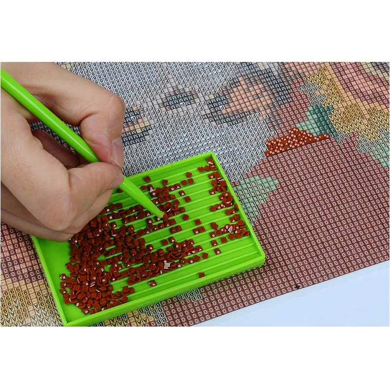 5D Diamond Embroidery Cross Thames Bridge London Science DIY Square Stick Full Drill Drawing Resin Diamond Painting Rhinestone