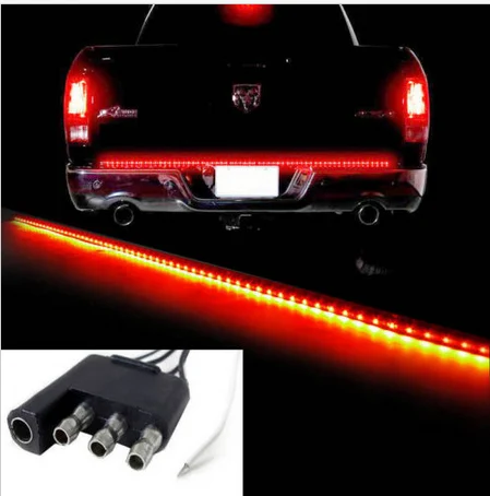 60\'\' 12v car Led bar SUV Rear Tailgate Brake Light Bar Strip pickup trucks for 2003-2012 Dodge Ram 1500 2500 3500 4500 550