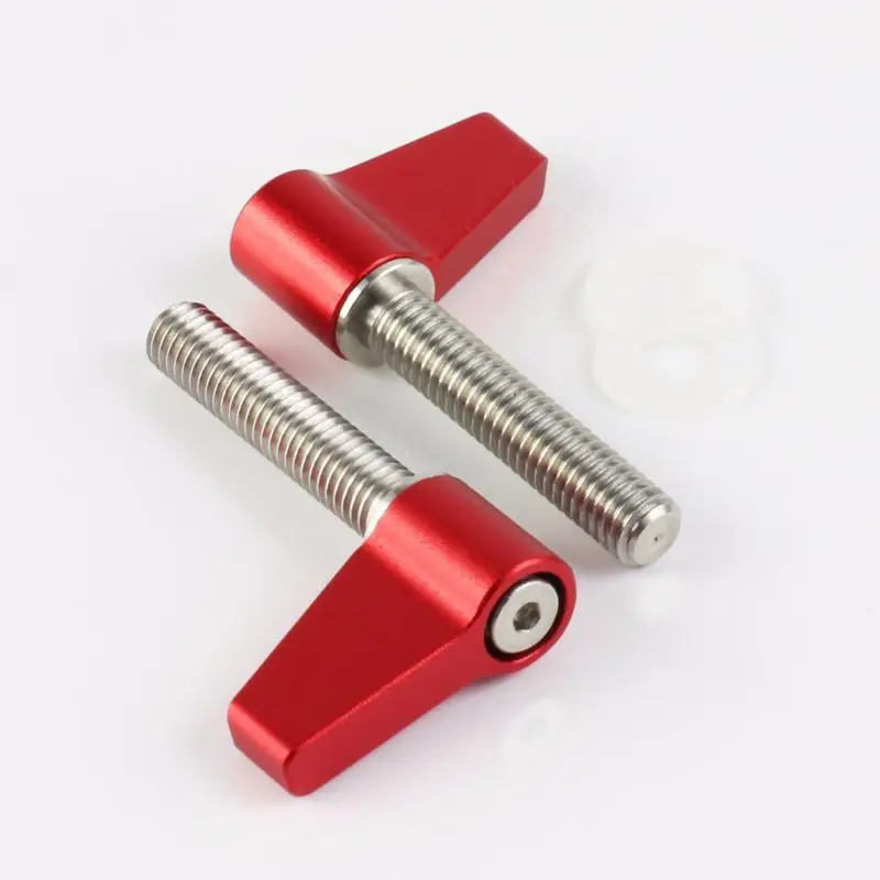 30mm de comprimento m6 polegar rathet wingnut parafuso fr dslr câmera rig 15mm haste sistema tripé acessórios 3-axis cardan estabilizador de mão