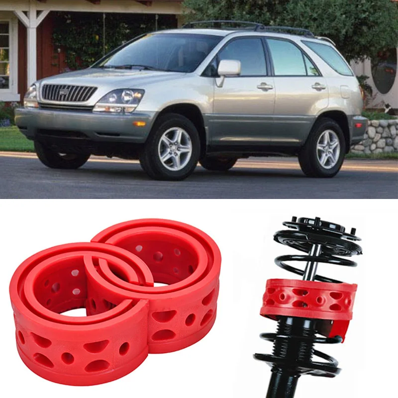 2pcs Size A Front Shock Suspension Cushion Buffer Spring Bumper For LEXUS Rx300