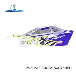 CZĘŚCI ZAMIENNE DO SAMOCHODU RC AKCESORIA BODY SHELL 37,5 * 22,5 DLA HSP 1/8 STEROWANIE ZDALNEGO BAZOOKA BUGGY CAR 94081 94081GT 94081GT-E9