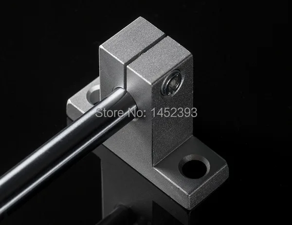 SK12 4 pcs/lot SK12 SH12A 12mm linear shaft support 12mm Linear Rail Shaft Support XYZ Table CNC parts