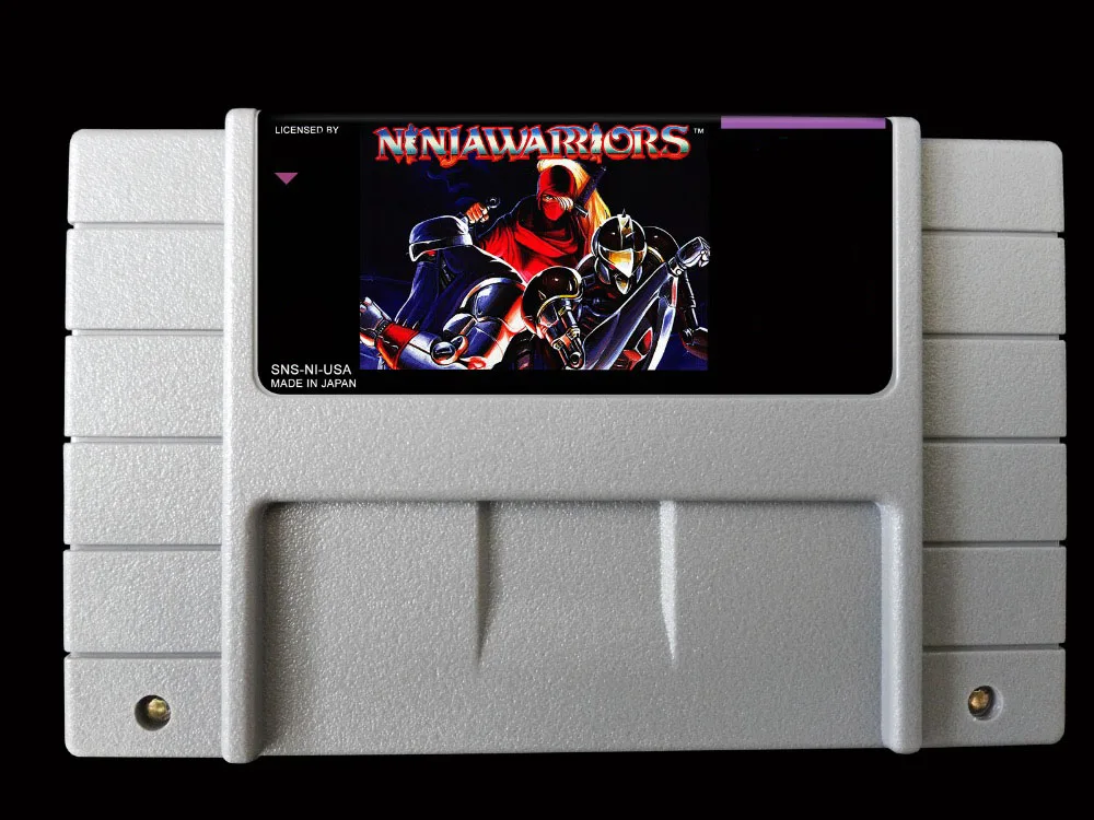 16Bit Games ** Ninja Warriors ( USA Version!! )