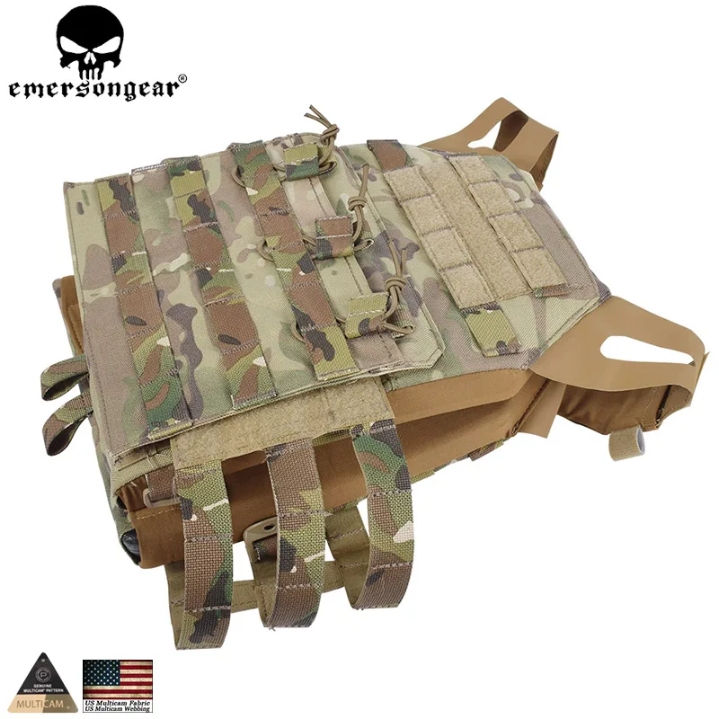 EMERSONGEAR Taktische Molle GPA Weste Vereinfachte Version Paintball Jagd Weste mit Chest Plate Carrier EM7344