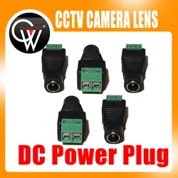 10pcs/lot Cat5/Cat6 Cable Female 5.5/2.1mm barrel jack connector with screw terminal