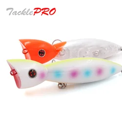 TacklePRO PO-13 JERKBAIT Artificial Bait 100mm 24g Popper Topwater Fishing Predator Tackle Quality Wobblers Hard baits Pesca