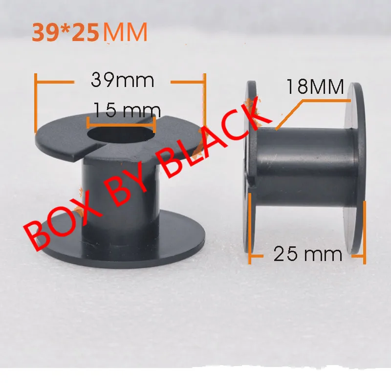 Wholesale 39*15*25 MM Plastic Bobbin Wire Coil Former For DIY Speaker Amplifier Crossover Inductor 100pcs/lot