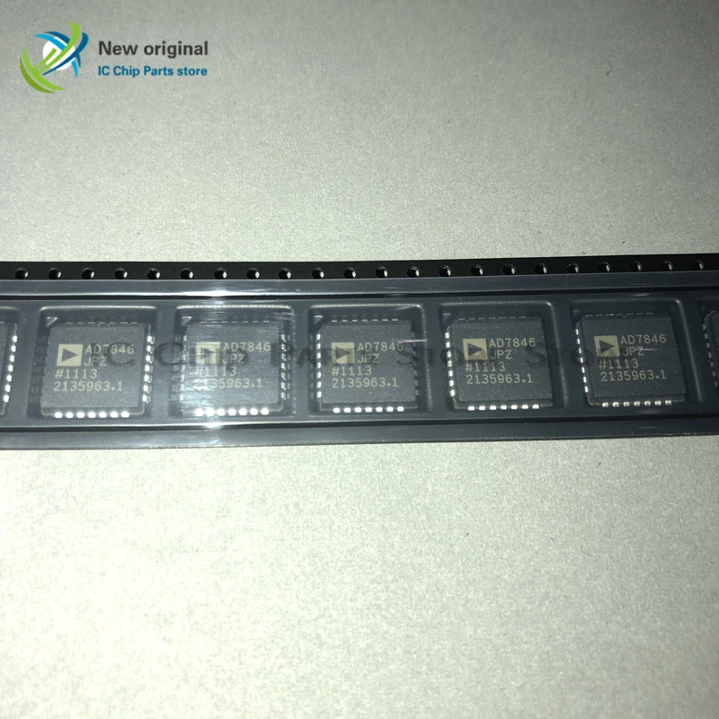 5/PCS AD7846JPZ AD7846JP AD7846 PLCC28 Integrated IC Chip Original In Stock