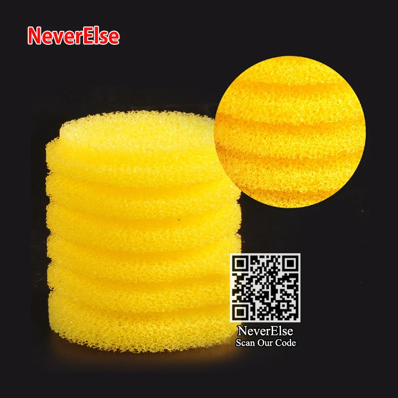 Aquarium Filter Sponge Replacement Pump Accessories Dia65mm Filter Media Prefilter Sponge Fish Tank Pond Water Pump Filtration