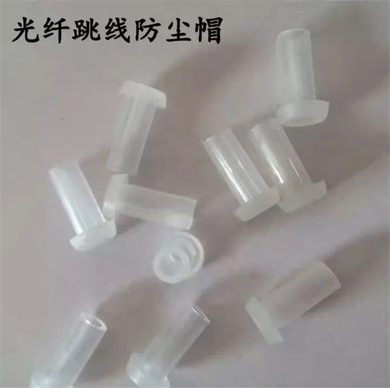 Tampa de poeira SC para fibra óptica, SC, ST, FC, conector de 2,5mm, transparente, cor verde, protetor de capa SC, ftth ELINK, 1000pcs