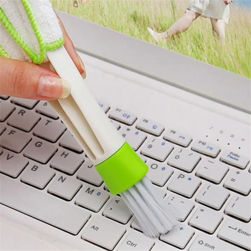 Hot Sale 1Pcs Multi-function Cleaning Brush Plastic Dirt Duster Computer Cleaner Brush Keyboard Cleaning Brush