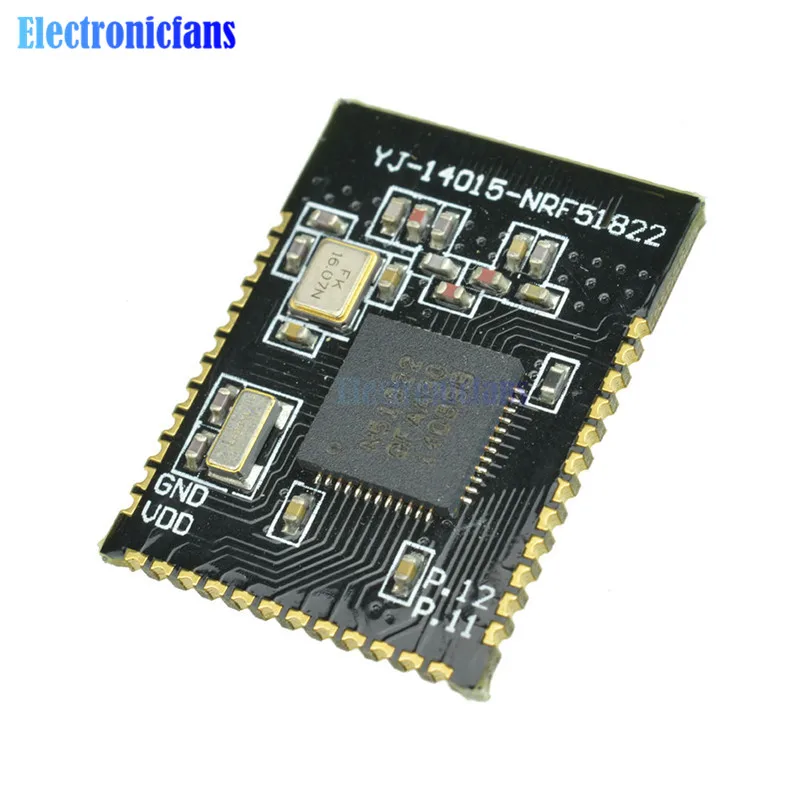 NRF51822 Core51822 BLE 4.0 Bluetooth 2.4G Wireless Module Antenna Board For ULP SPI I2C UART Interface Compatible NRF24L Series