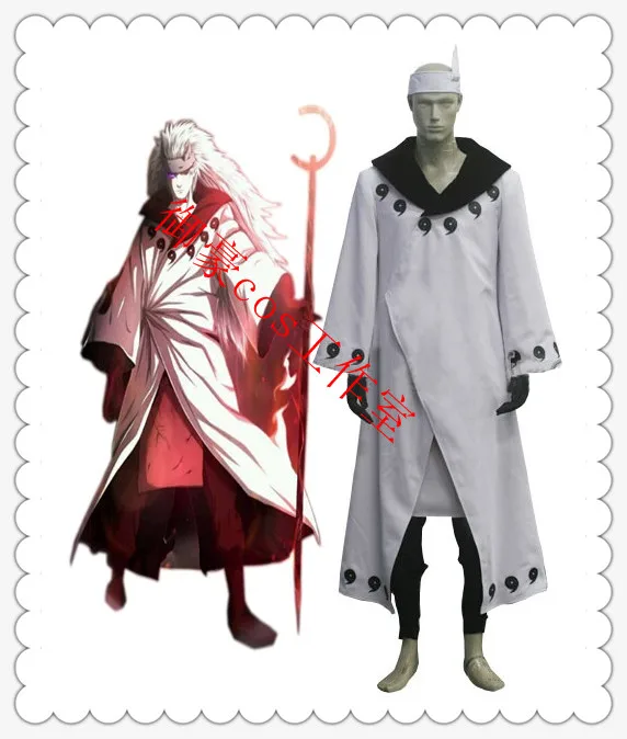 Madara Uchiha Jinchuriki Transformation Anime Cosplay Costume 11