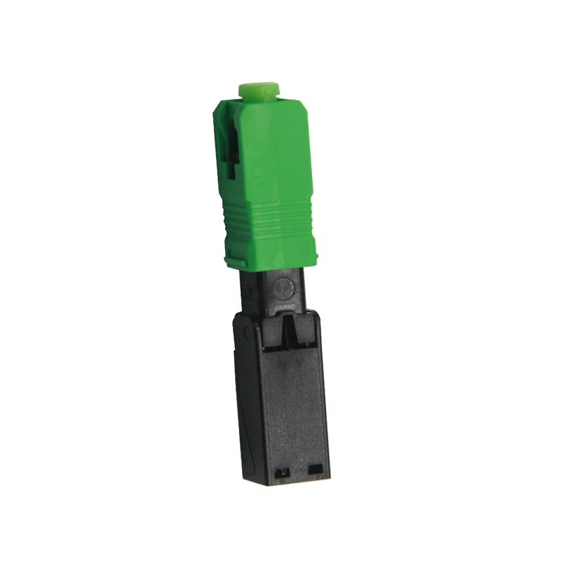 High quality 100PCS SC APC Fiber Optic Fast Connector FTTH Embedded SM SC Fiber optic quick connector