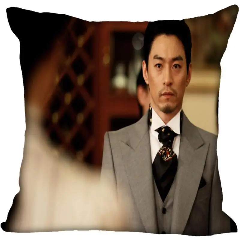 New Custom Joo Jin Mo Pillowcases Printed Square  Pillowcase Home Decorative zipper Satin Pillowcases (One Side)