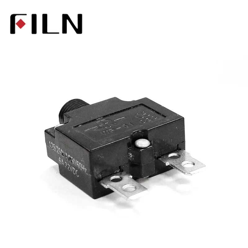 FILN thermal switch circuit breaker overload protector 3A,4A,5A,6A ,8A,10A,15A,,20A, overload protector switch