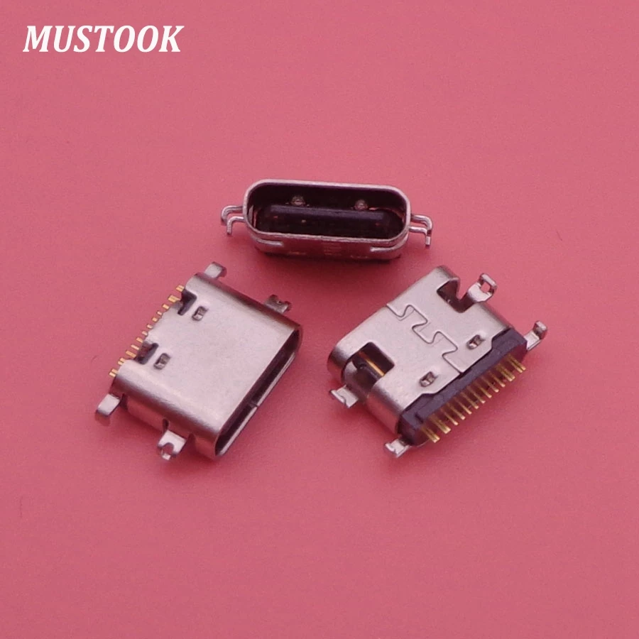 5Pcs USB Charging Dock Port Connector For BLUBOO S1 Type-C Charger Jack Plug 16pin replacement repair parts 16 pin