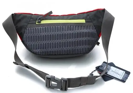 Rey de la selva nueva al aire libre profesional lumbar escalada camping montañismo bolsa de nylon de la bolsa del teléfono móvil de los desechos paquete 0,21 kg