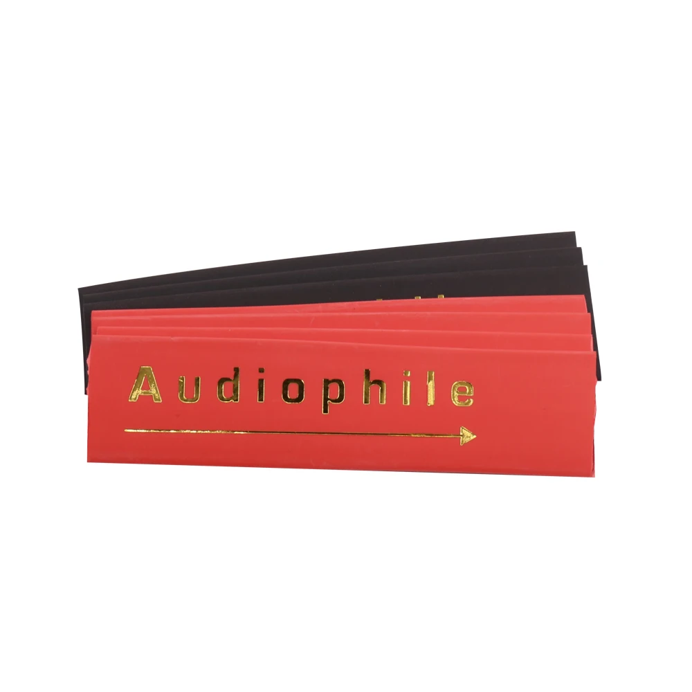 Audiophile Nhiệt Thu Nhỏ Ống 14mm Cách Điện Sleeving Ống cho Loa Âm Thanh Kết Nối Cable DIY