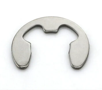 100pcs/lot m6  6mm Stainless steel Opening snap ring ,e -clip retaining ring washer