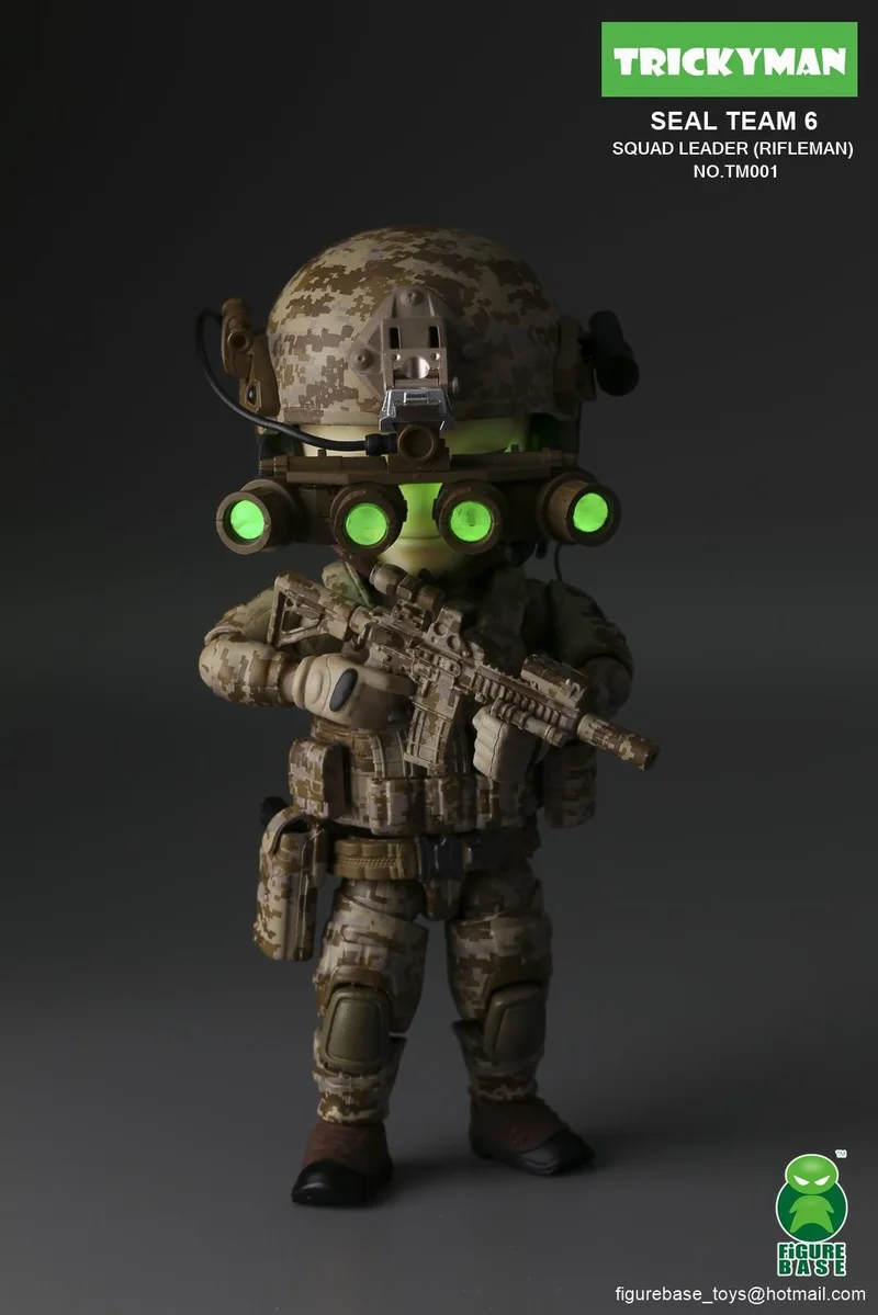 FigureBase TM001 TRICKYMAN SEAL TEAM 6 SQUAD LEADER RIFLEMAN 5