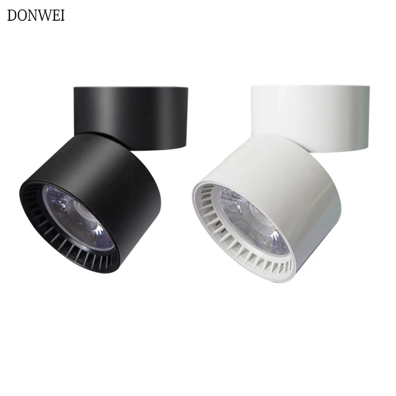 

AC 85-265V input 3W/7W/10W/15W LED surface mounted ceiling lamp Foldable and 360 degree rotatable COB background spot light