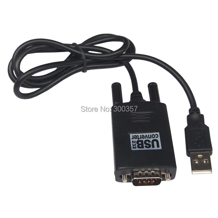 USB to RS232 Male COM Port Serial PDA 9Pin DB9 Serial converter Adapter GPS FTA Cable +cd driver with chipset