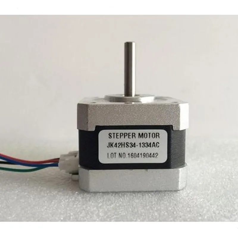 1.8 degree Nema17 Stepper Motor 42HS34-1334AC single shaft 0.22NM 1.33A 34mm CNC Engraving