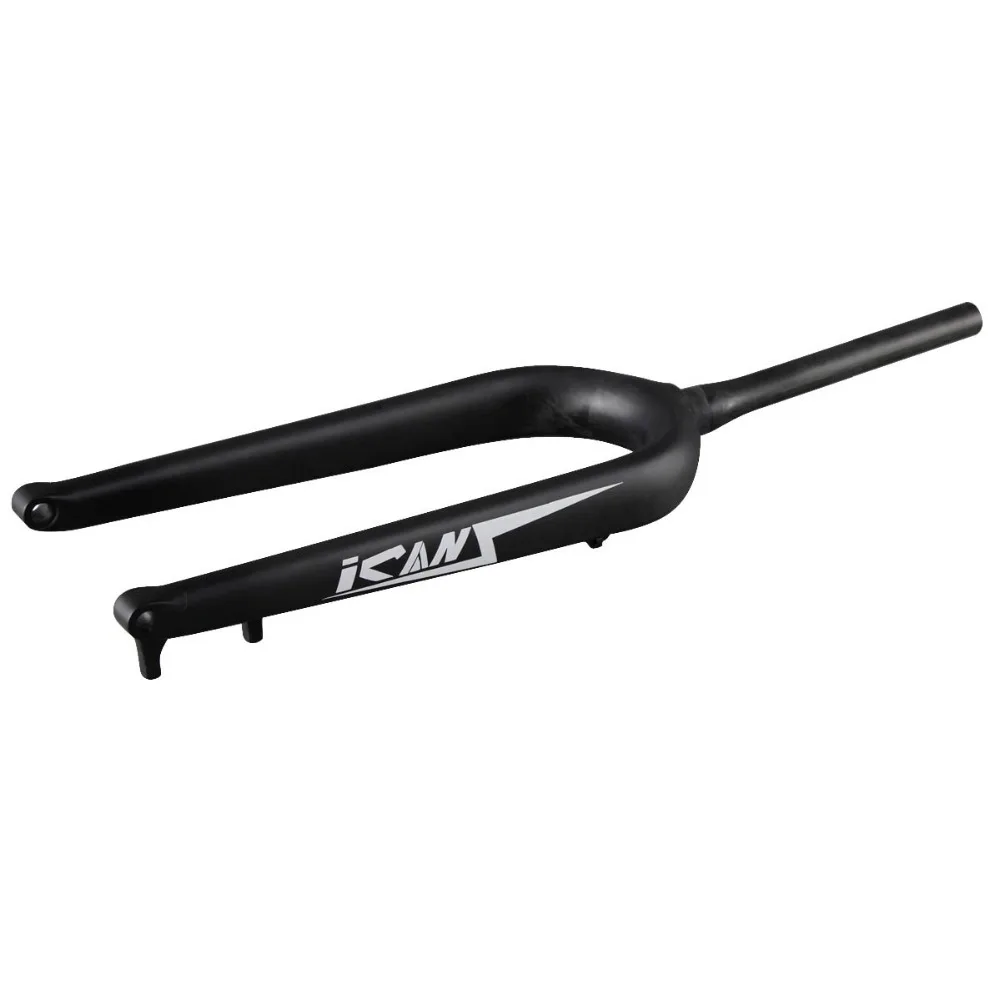 Ican HOT! 26ER Carbon fat bike front fork 150X15MM UD matt thru axle fat bicycle fork SNK15