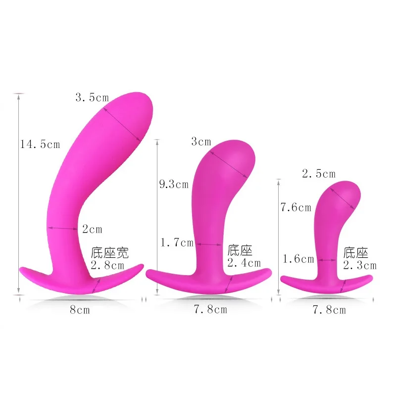 New large Silicone anal butt plug beads stimulation ball dildo prostate massage penis fake insert G spot Sex toy for man women