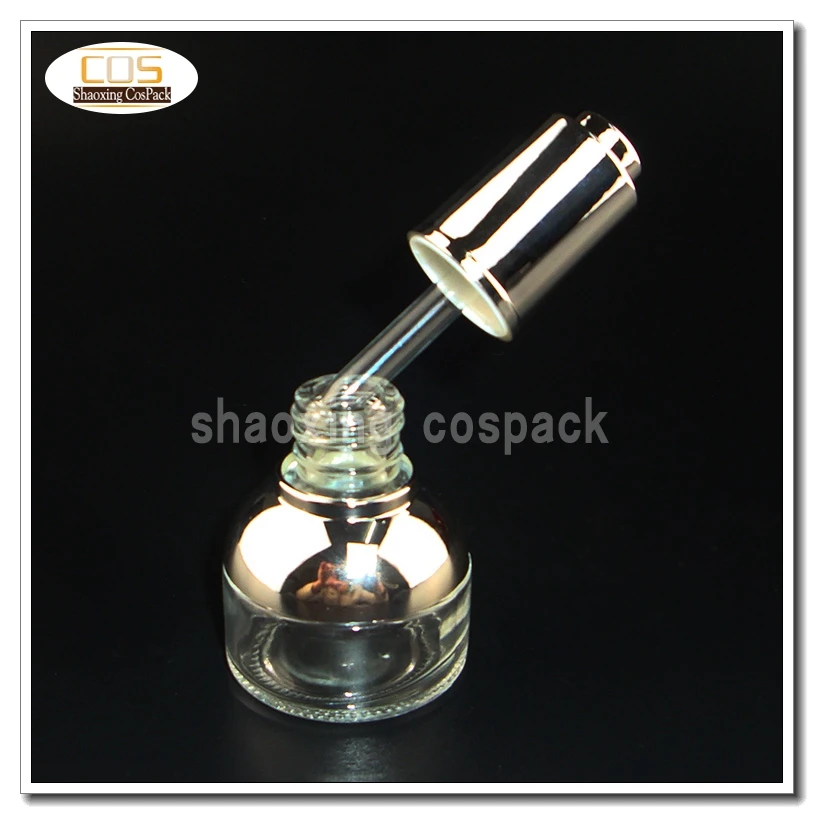 

100pcs DB24A 20ml glass press bottle with silver dropper cap empty, e liquid glass press dropper bottles wholesale 20ml