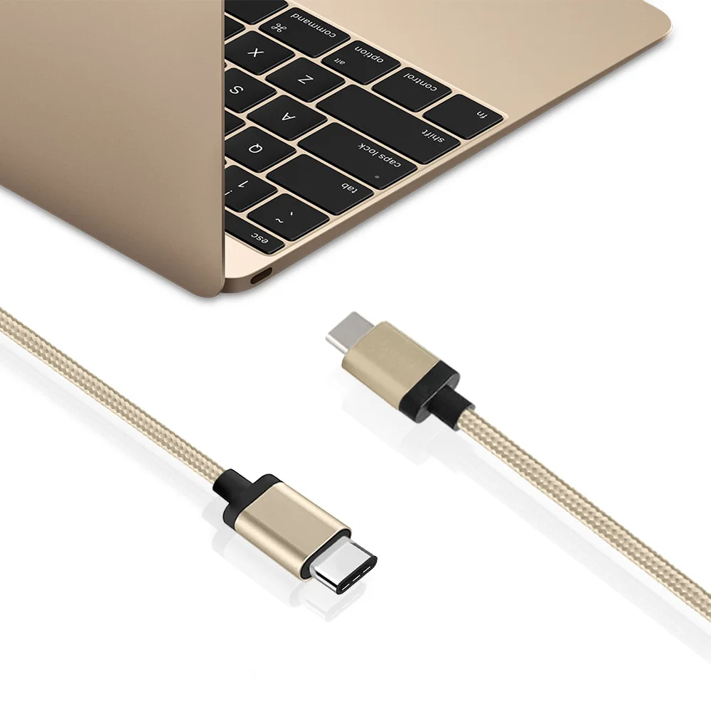 USB نوع C سريع شحن usb النايلون جديلة الحبل ل Xiaomi مي a1 5/5s هواوي p10 p20 زميله 10 لايت axon pro 7 النوبة z11/البسيطة s lg