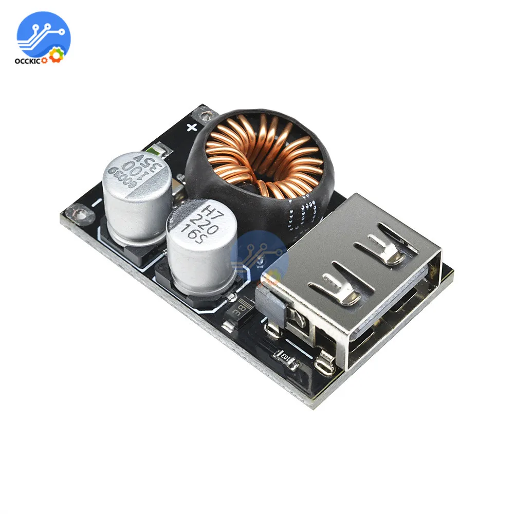 QC 3,0 USB DC-DC Buck Converter Lade Step Down Modul 10-32V zu 3,8-12V Schnelle schnell Lade Platine für Auto Power Ladegerät