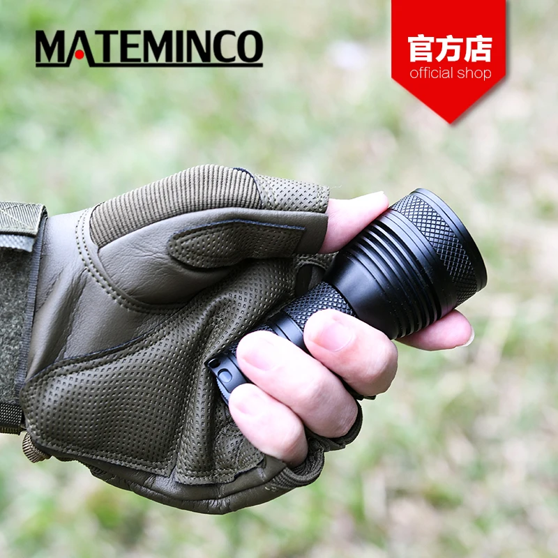 Mateminco X6S 3*Xpl Hi 3000lm High Lumens Waterproof Small Throw Flood Tactical Led Flashlight Torch Light