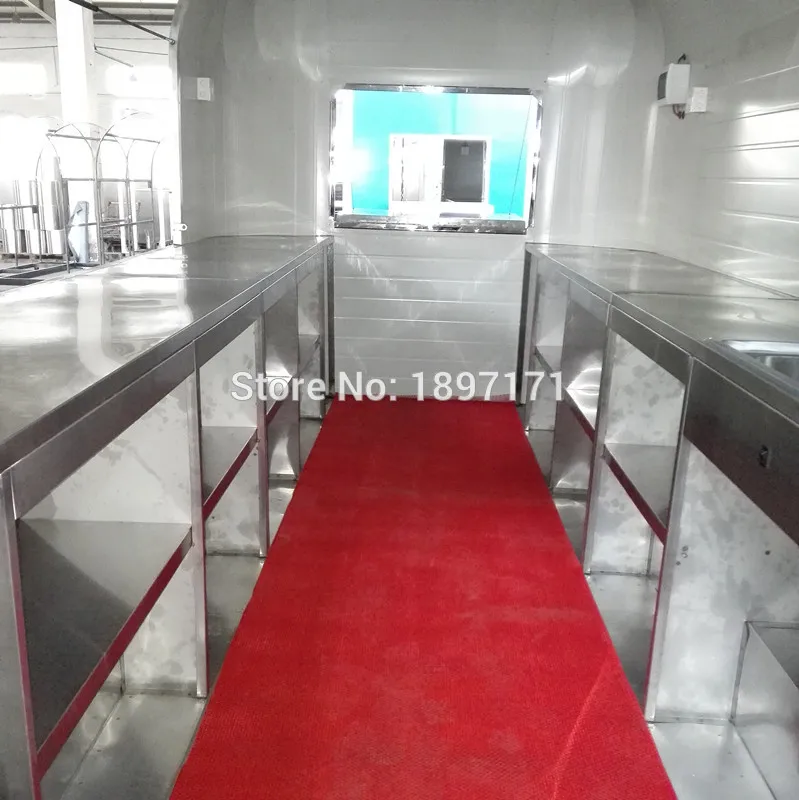 Mobile Hot Dog Vending Trailer Cart Professional Hot Dog frying Food Trailer Truck Manufactures