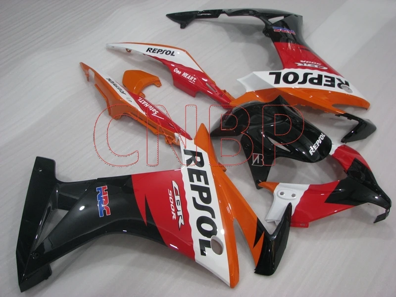 مجموعة هيكل ريبسول لهوندا CBR500R 2013 - 2014 لهوندا CBR500R 2013 هيكل السيارة CBR 500 RR 13 بدون طلاء