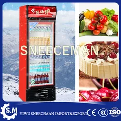 338L Refrigerated Vertical Beverage Display Cabinet