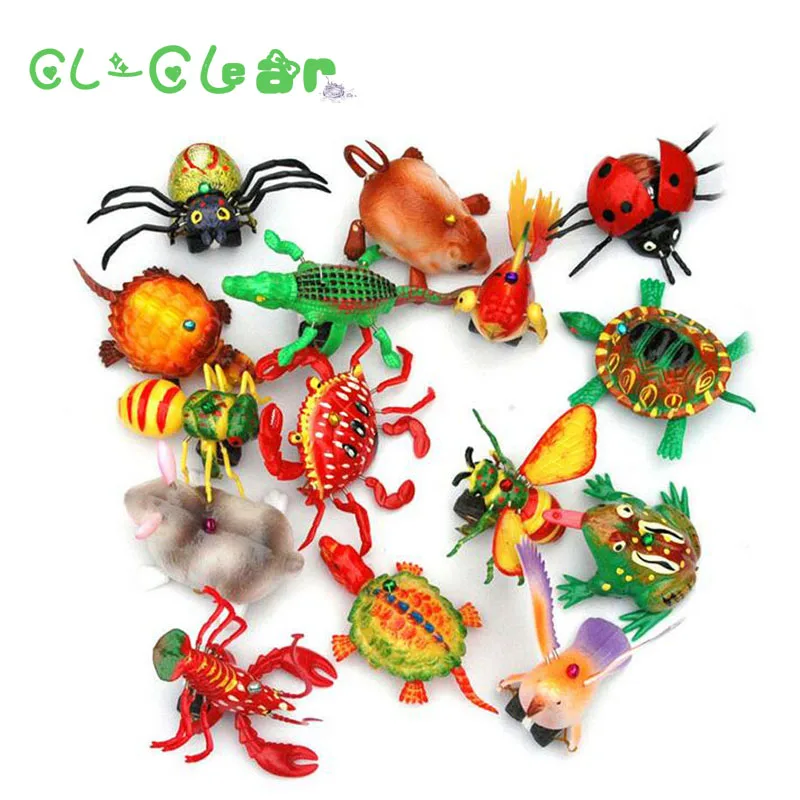 

New 1pcs Cute Cartoon Animals Wind Up Toys Running Animal Clockwork Classic Toys for children