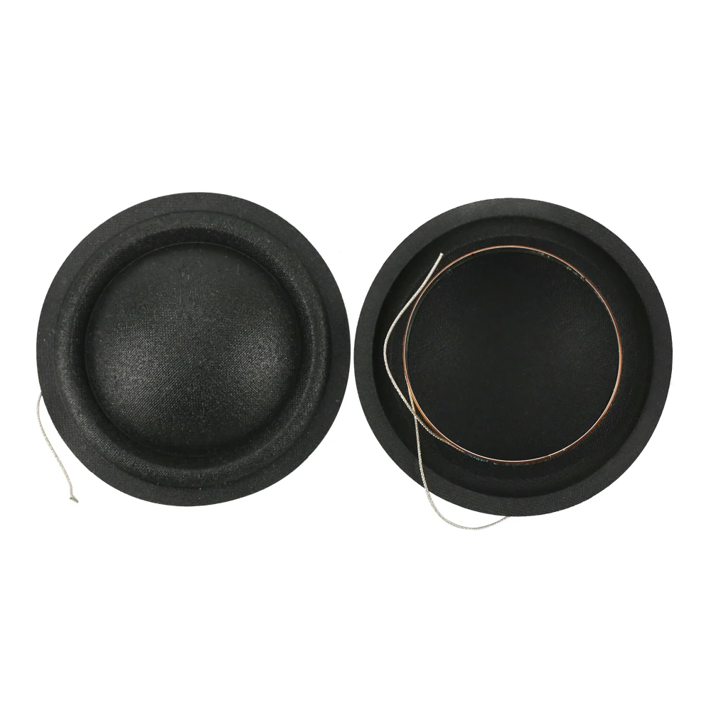 GHXAMP 49.5 مللي متر إطار من الألومنيوم ملف صوتي متوسط المدى 50 غشاء حريري أساسي 8OHM ألتو لـ Hivi DMB-A DMD DMA DMF 2 قطعة