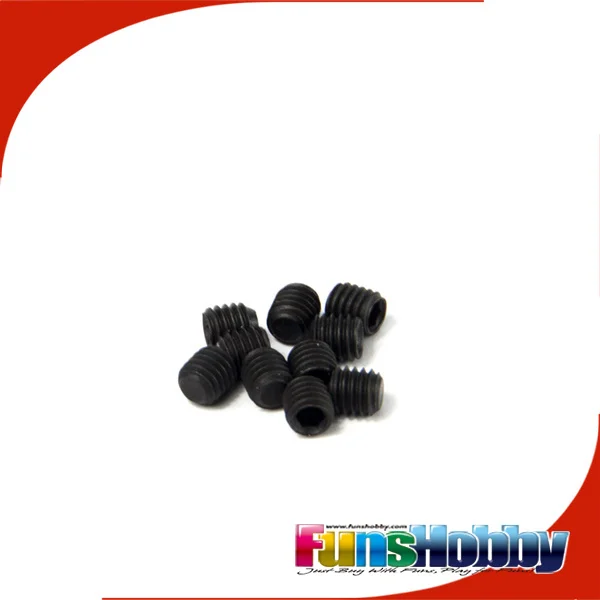 Motonica Grub Screw M3x3 (10 Pcs)#14018 EXCLUDE SHIPMENT