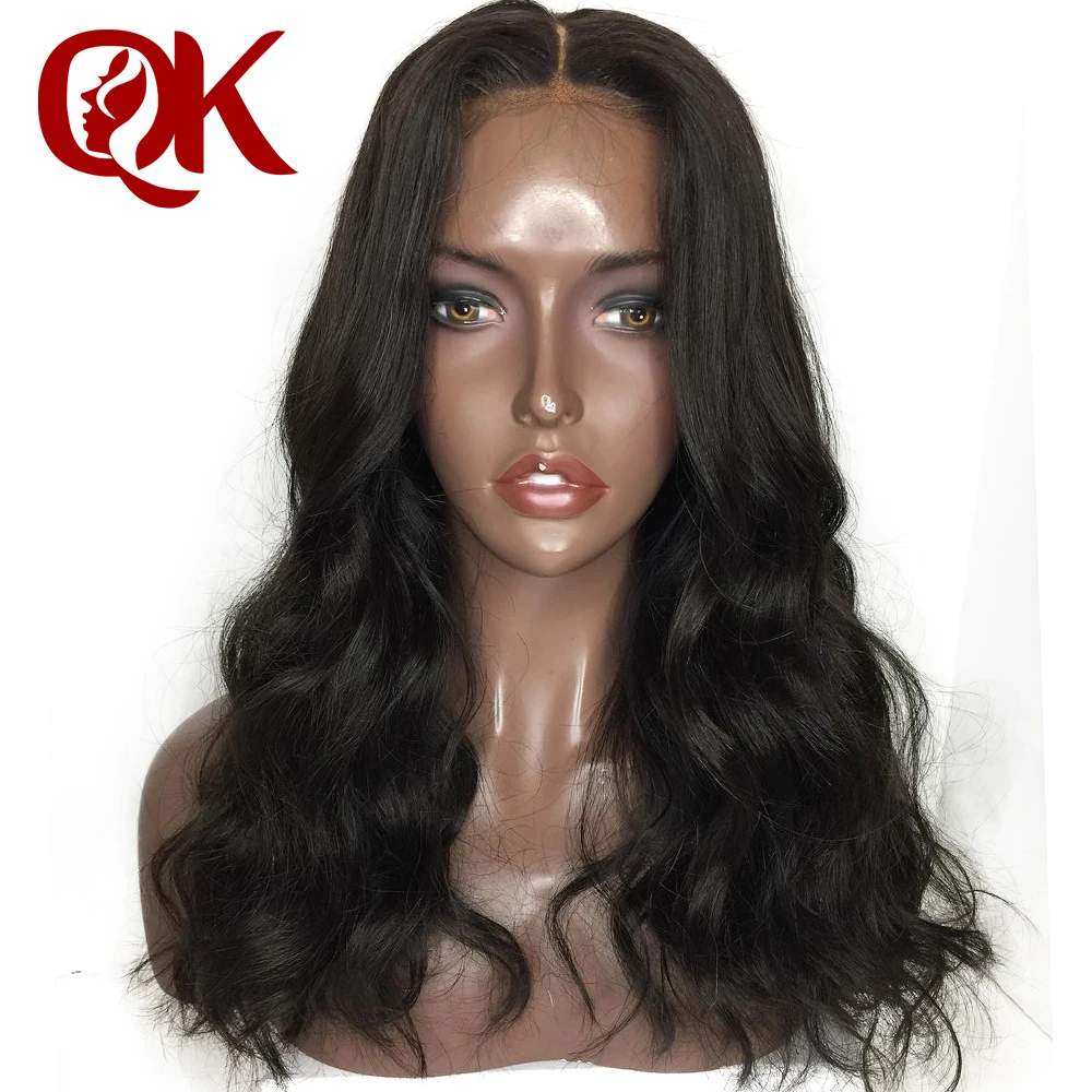 

QueenKing Hair 360 Lace Frontal Body Wave Wig Pre Plucked With Baby Hair Natural Color Brazilian Remy Hair Wigs For Black Women