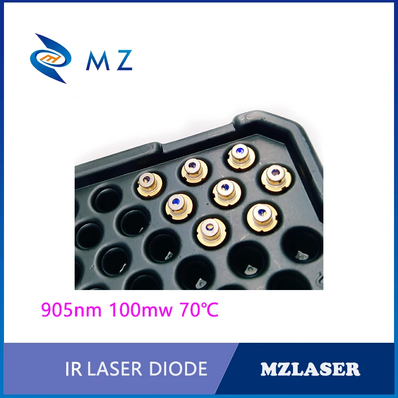 905nm 100mw TO-18 di Imballaggio IR Industriale Diodo laser