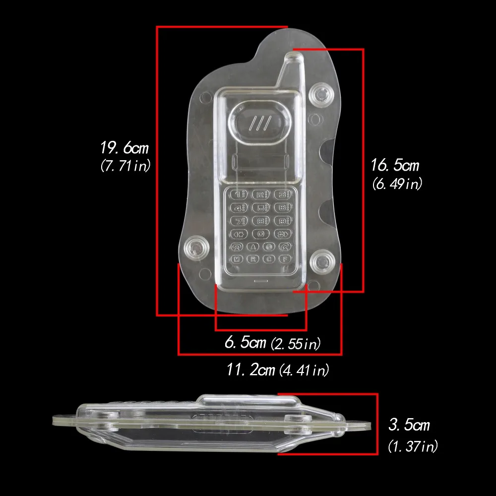3D Mobile phone Shape Polycarbonate chocolate Molds With magnet Baking Chocolate Mould Candy Cake Decorating Pastry Tool
