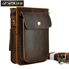 Leather Small Messenger Bag #2