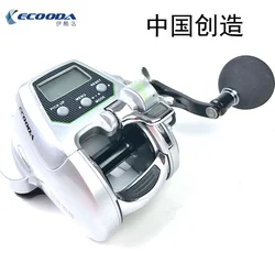 Ecooda-電気リールezh3000ezh5000,漁船,漁船,海水,海,黒,11ベアリング,新品